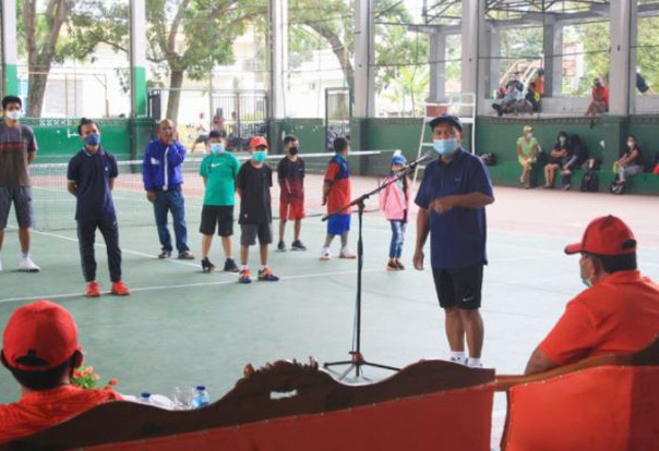 Darda Daraba Buka Gorontalo Tenis Cup 2021