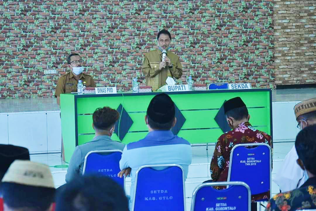 Nelson Motivasi 322 Calon Kepala Desa di Kabupaten Gorontalo
