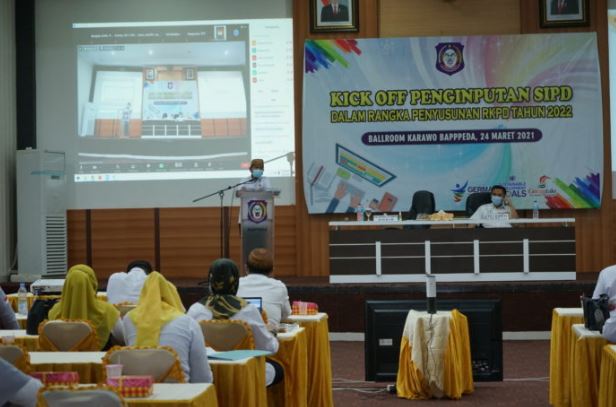 Kick Off Penginputan Renja di SIPD Dibuka Sekretaris Daerah