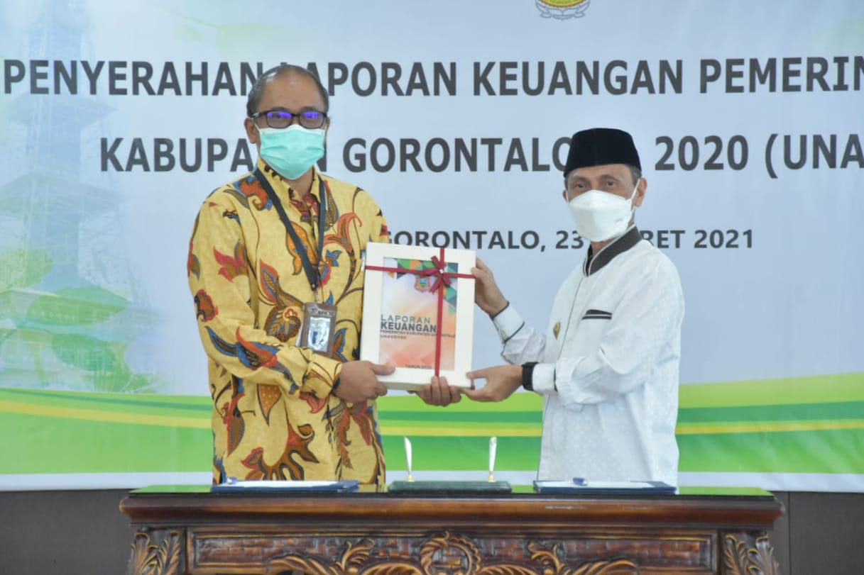 Nelson Yakin Kabupaten Gorontalo kembali Raih Opini WTP