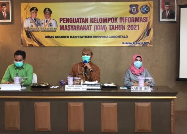 Diskominfo Gorontalo Kuatkan Kelompok Informasi Masyarakat