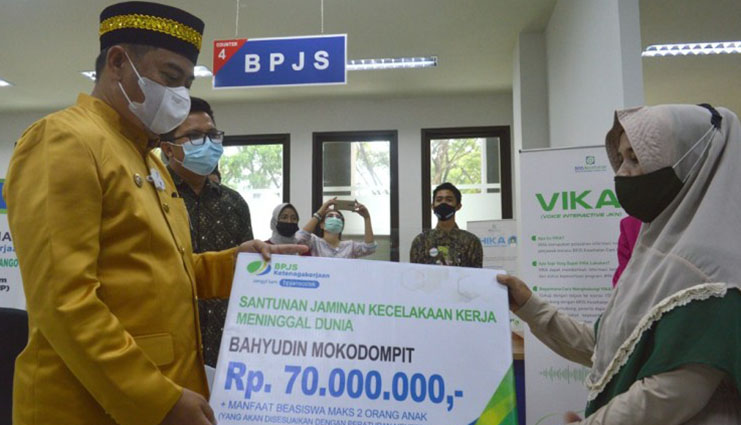 Rp182 Juta Santunan Kecelakaan Kerja dari BPJamsostek