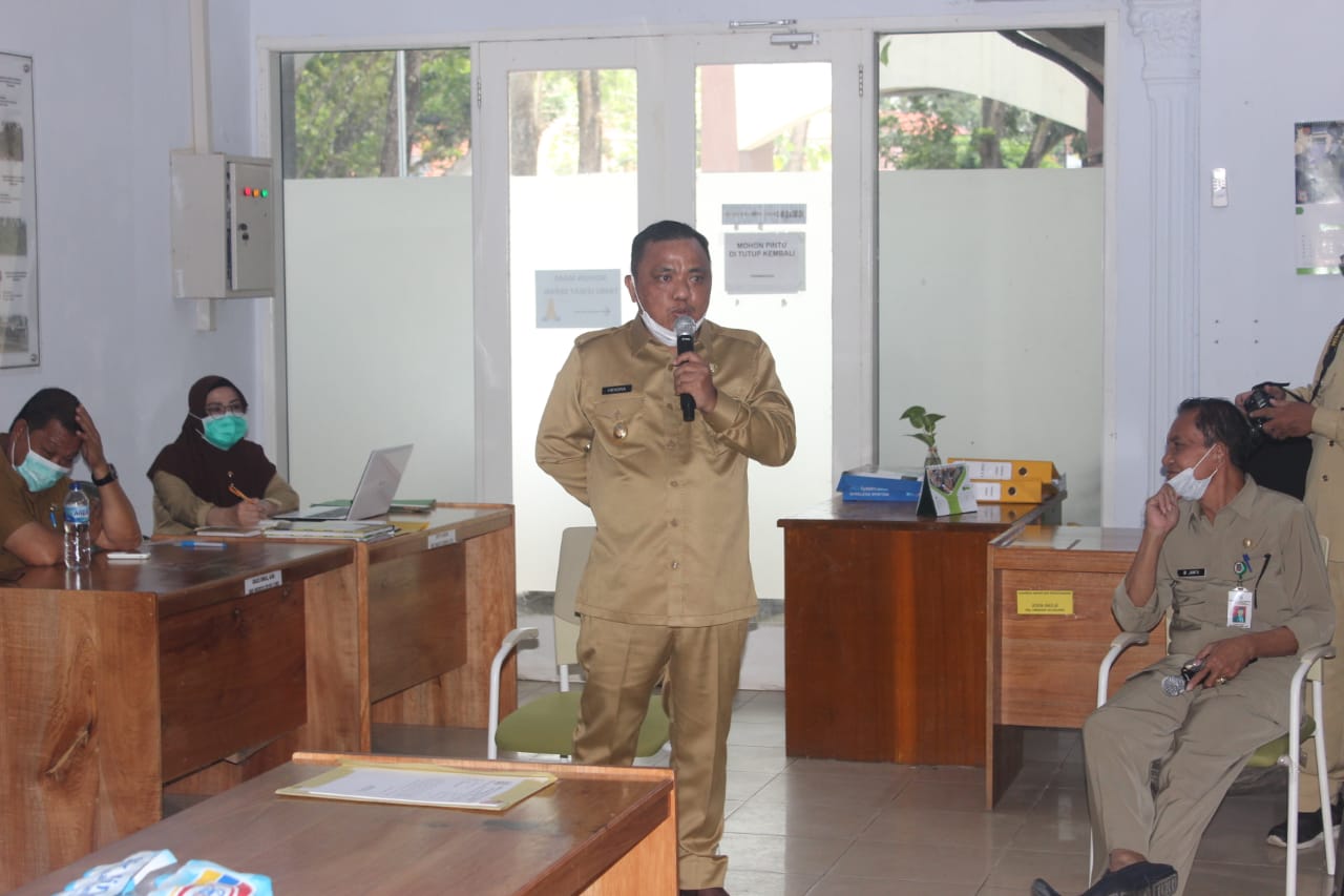 Bangun Silaturahmi, Hendra Hemeto Kunjungi OPD Kabupaten Gorontalo