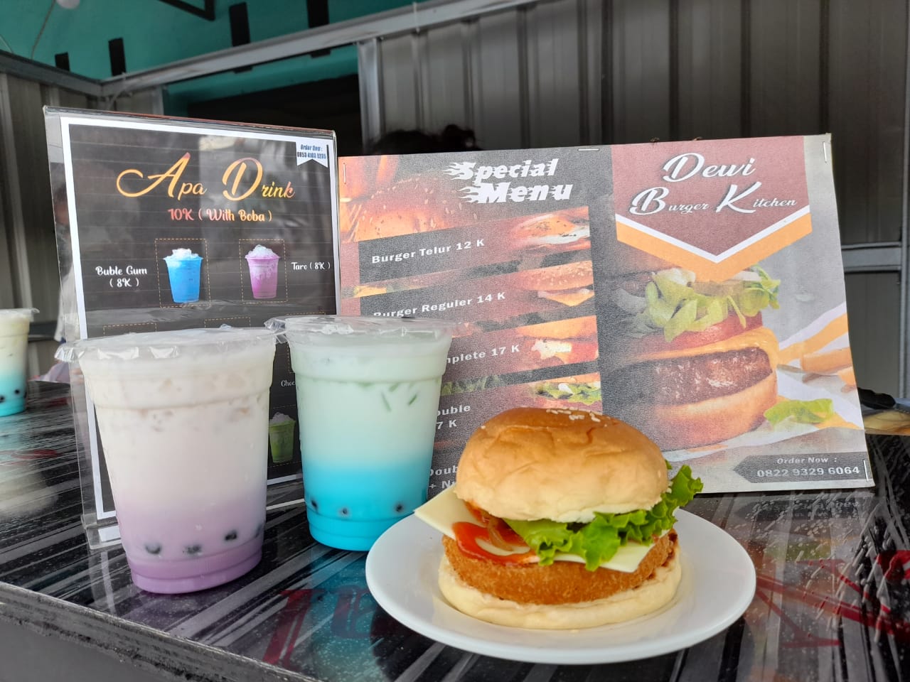 Burger yang Tersedia di Dewi Burger Kitchen