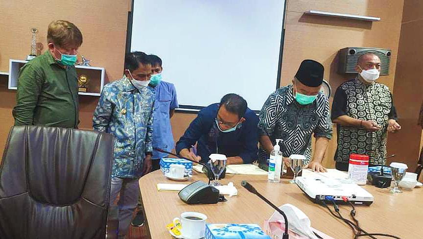 Pemkab Gorontalo Gandeng Bank Sulutgo Salurkan Dana Program Rumah Swadaya