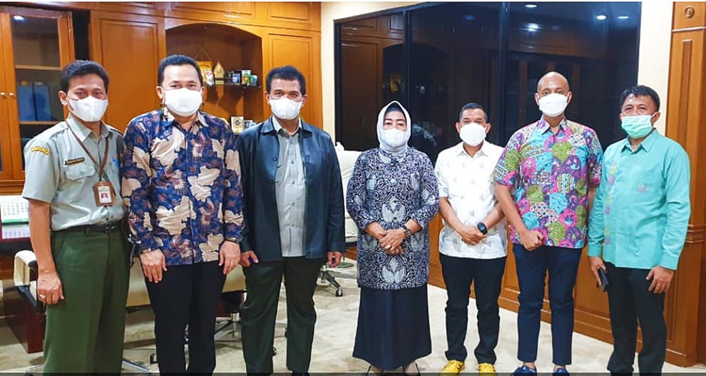 Perjuangkan Bantuan Jagung, Wabup Pohuwato Sambangi Dirjen Tanaman Pangan