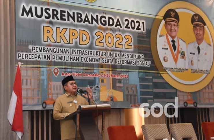 Wali Kota Gorontalo Tekankan Skala Prioritas pada Musrembangda