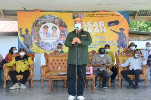 Pasar Murah NKRI Peduli Sentuh Warga Tabongo