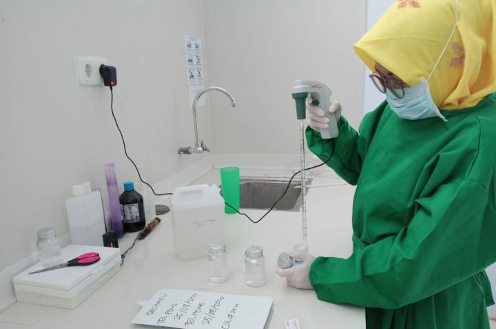 Laboratorium Kesehatan Daerah di Gorontalo didukung Alat Memadai