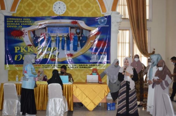 TP-PKK Gorontalo bantu Proses Vaksinasi untuk Masyarakat Umum