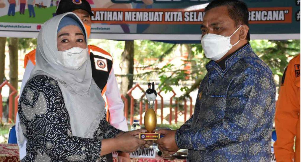 Buka Latihan Tanggap Bencana