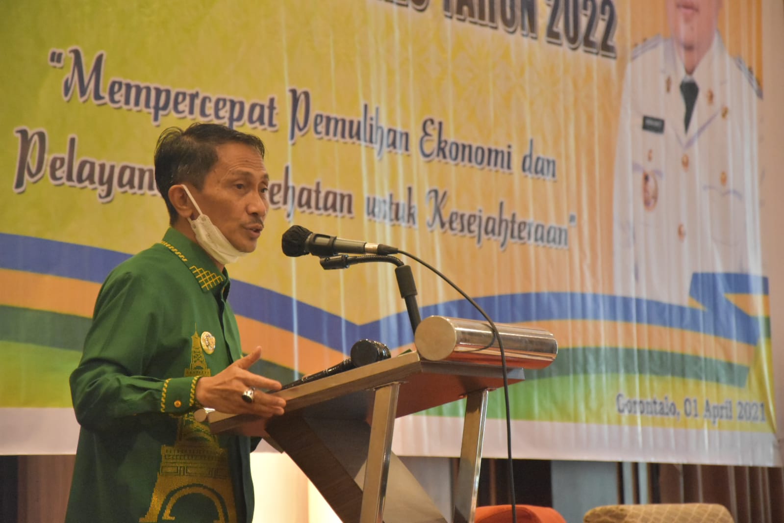 Bupati Gorontao Minta OPD Arahkan Program Tahun 2022 pada 3 Hal