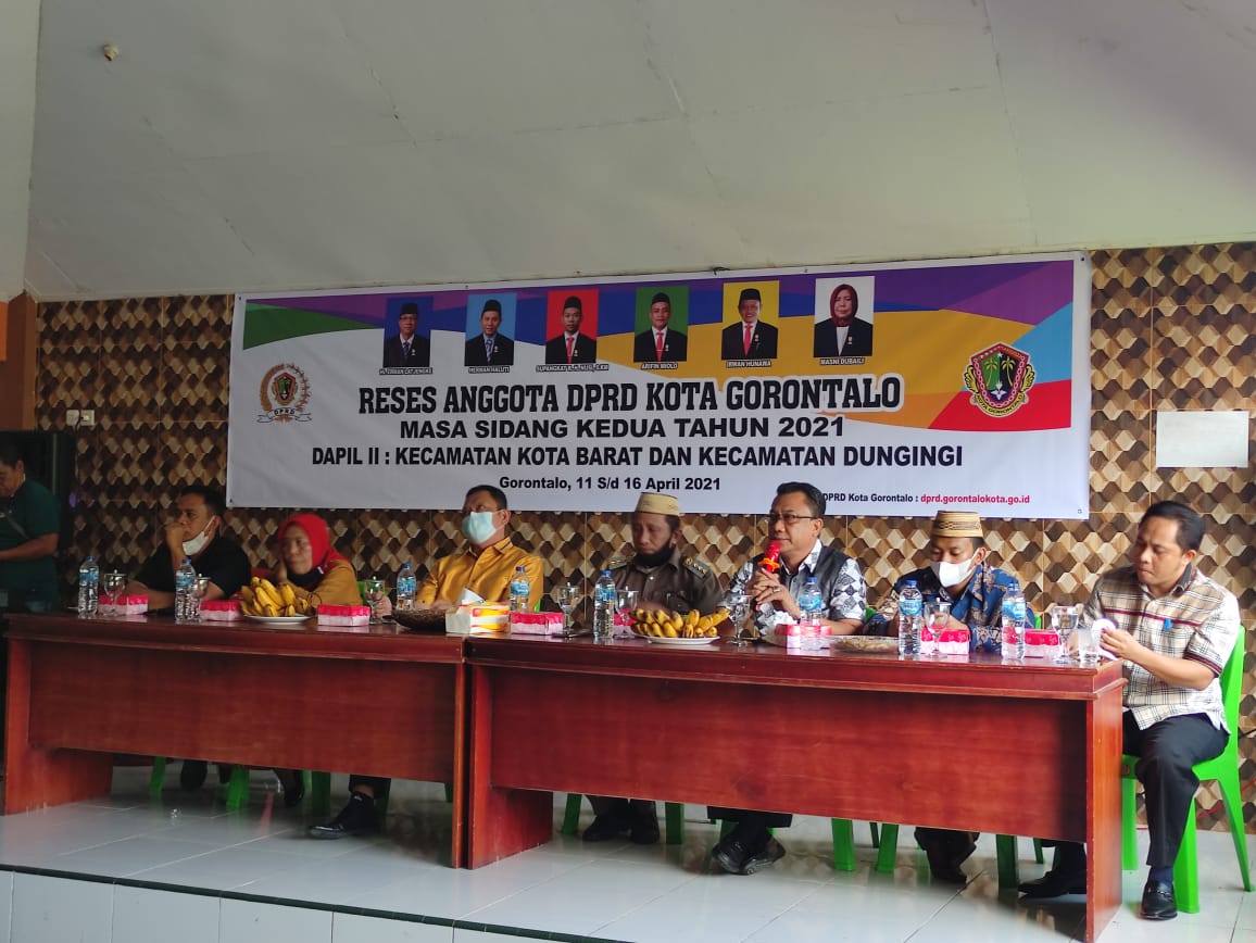DPRD Kota Gorontalo Siap Kawal Aspirasi Masyarakat Dungingi dan Kota Barat