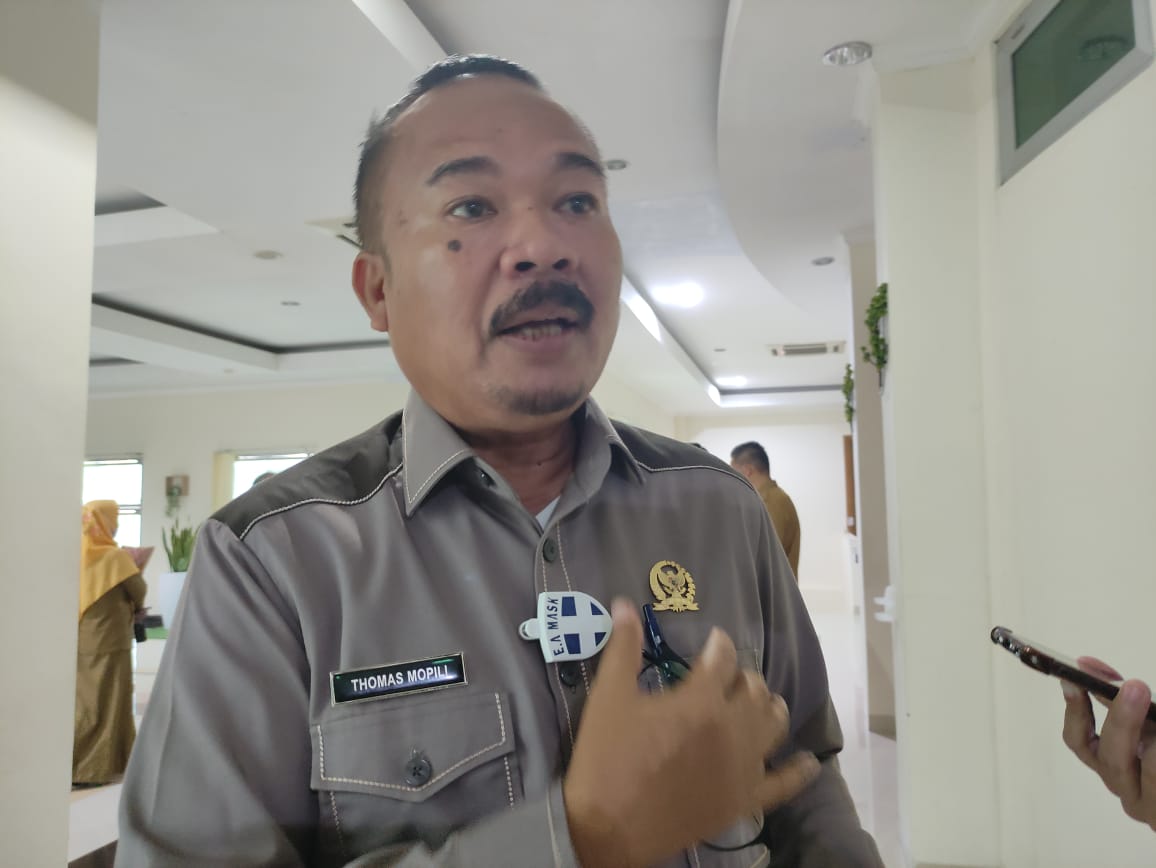 Ketua Komisi III DPRD Provinsi, Thomas Mopili