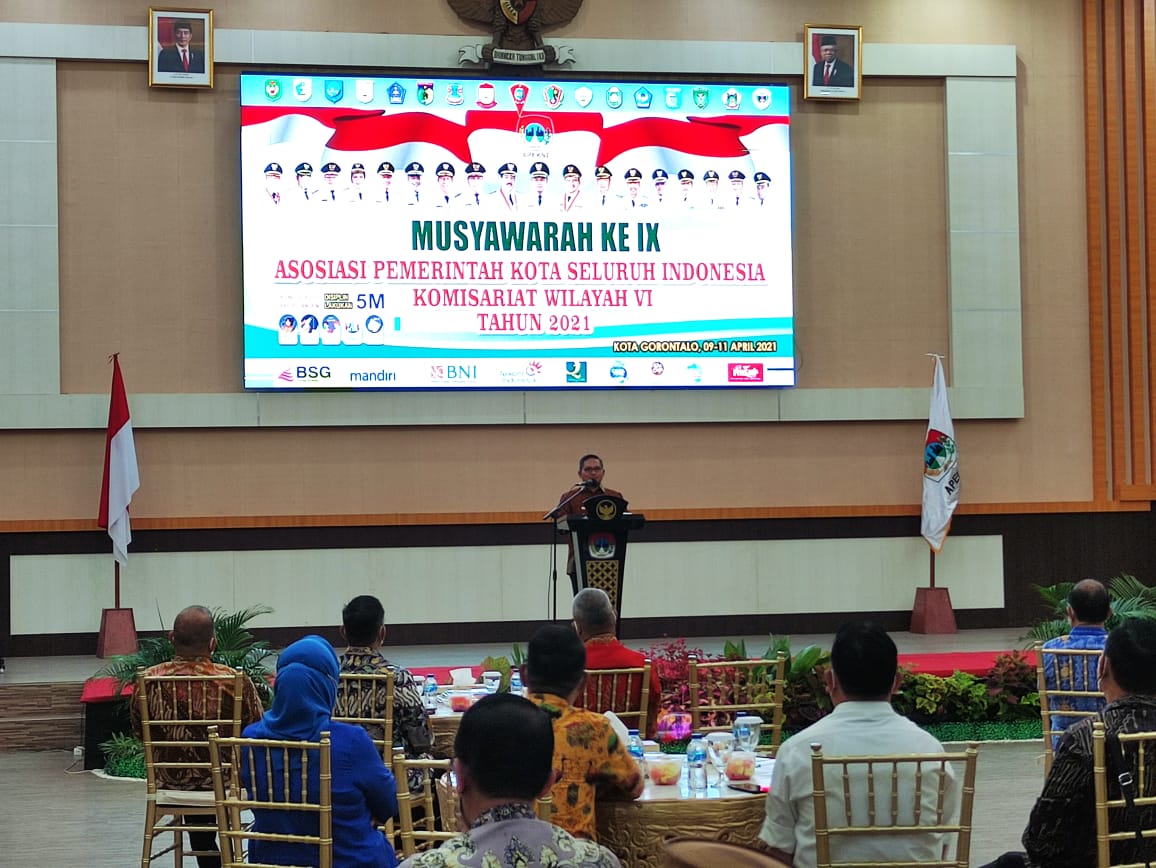 Marten Taha Paparkan Kemajuan Kota Gorontalo di Hadapan Wali Kota se Indonesia