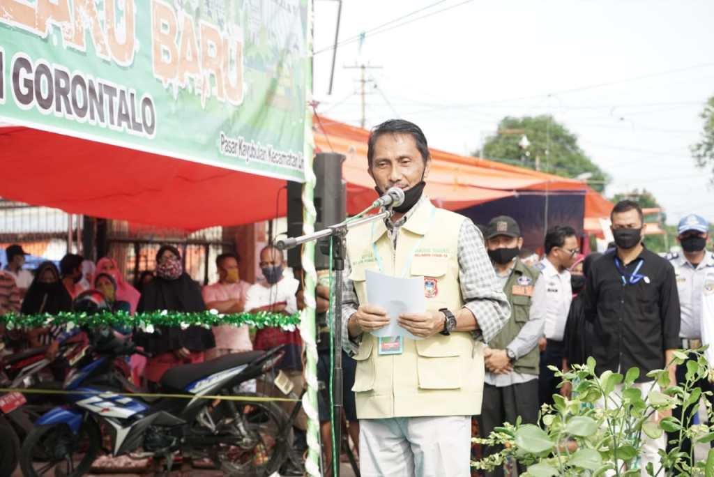 Nelson Ingin Pedagang di Pasar Senggol Bebas Covid-19