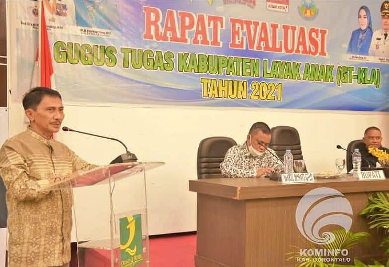 Nelson Minta Seluruh OPD Bantu Dinas P3A Wujudkan Limboto Jadi Kota Layak Anak