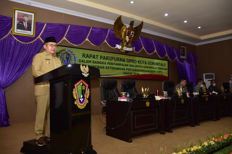 Realisasi Anggaran Kota Gorontalo Tahun 2020 Mencapai 89,90 Persen