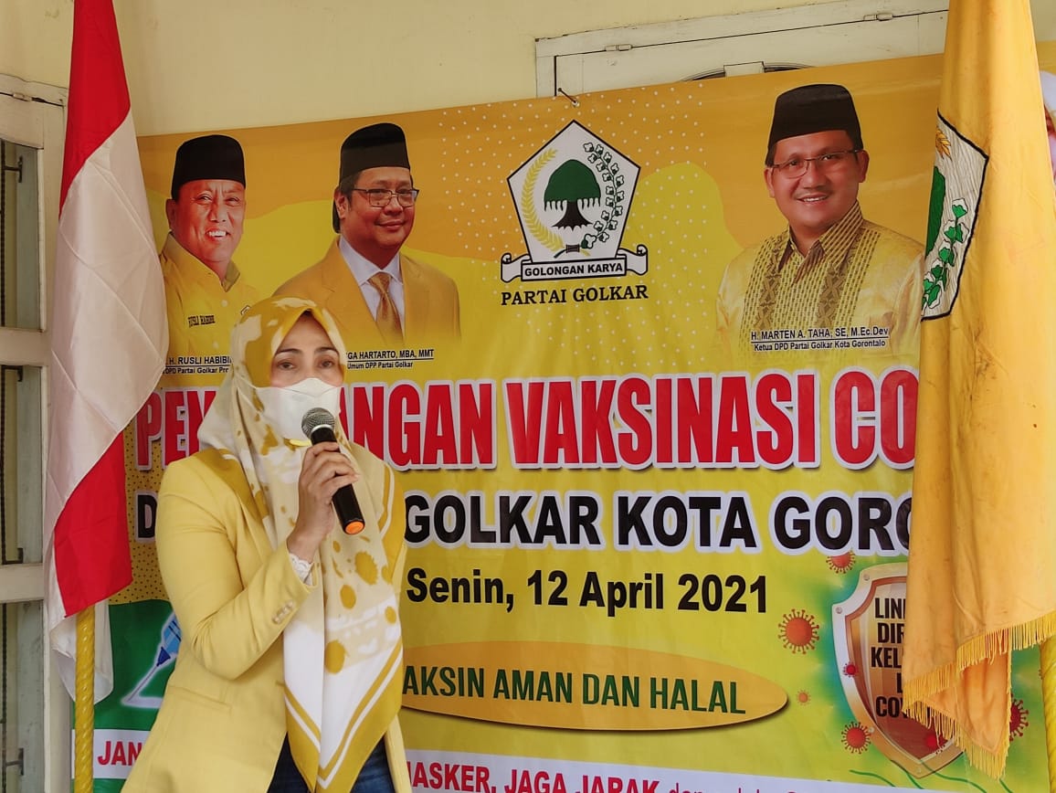 Sekretaris DPD II Partai Golkar Kota Gorontalo, Meyke Camaru