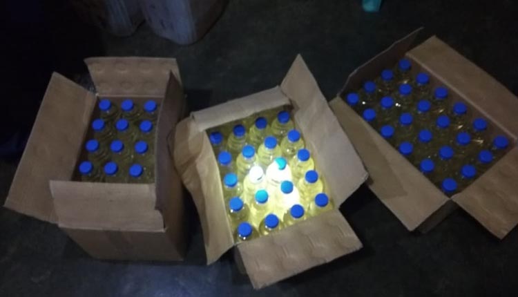Polsek Batudaa Pantai Amankan Puluhan Botol Miras di Biluhu