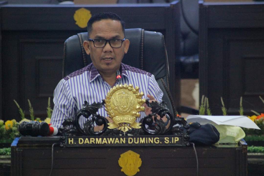 Ketua Pansus II DPRD Kota Gorontalo, Darmawan Duming