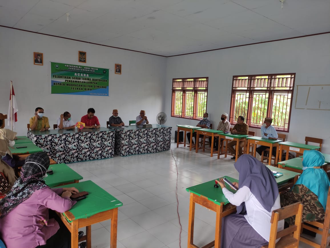 Komisi IV DPRD Provinsi Gorontalo, Dipimpin Langsung Koordinator Komisi, Sopyan Puhi saat Melakukan Kunjungan Kerja ke Madrasah Aliyah Gemilang, Kabupaten Gorontalo