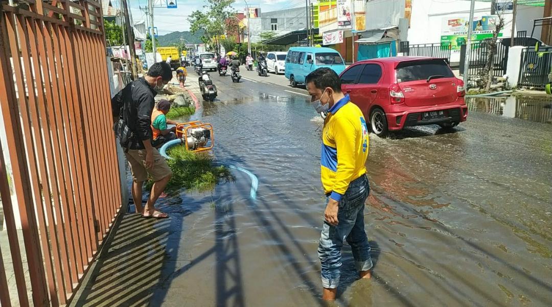 Pemerintah Kota Minta Dukungan Penyelesaian Masalah Genangan di Jalan HB Jassin