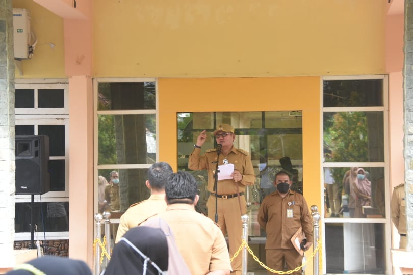 Pemkot Gorontalo Gelar Apel Kerja Perdana Pasca Lebaran