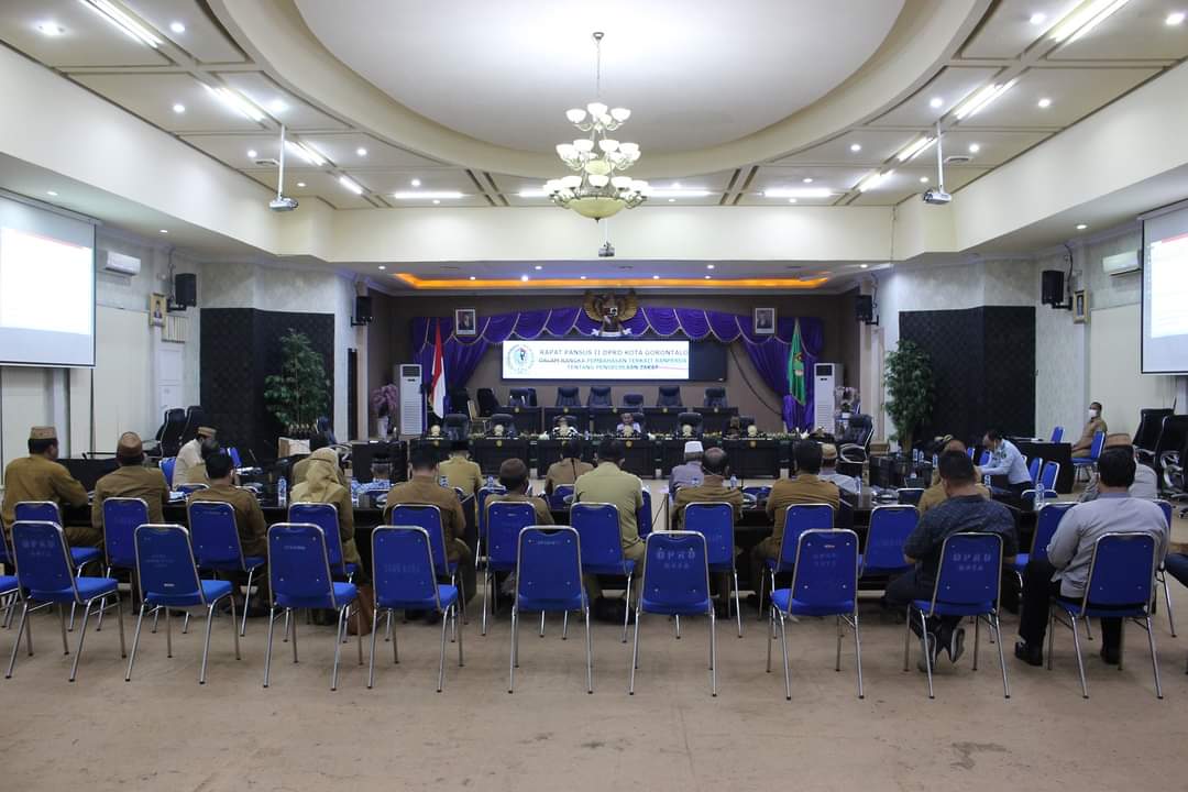 Situasi Rapat Pansus II DPRD Kota Gorontalo