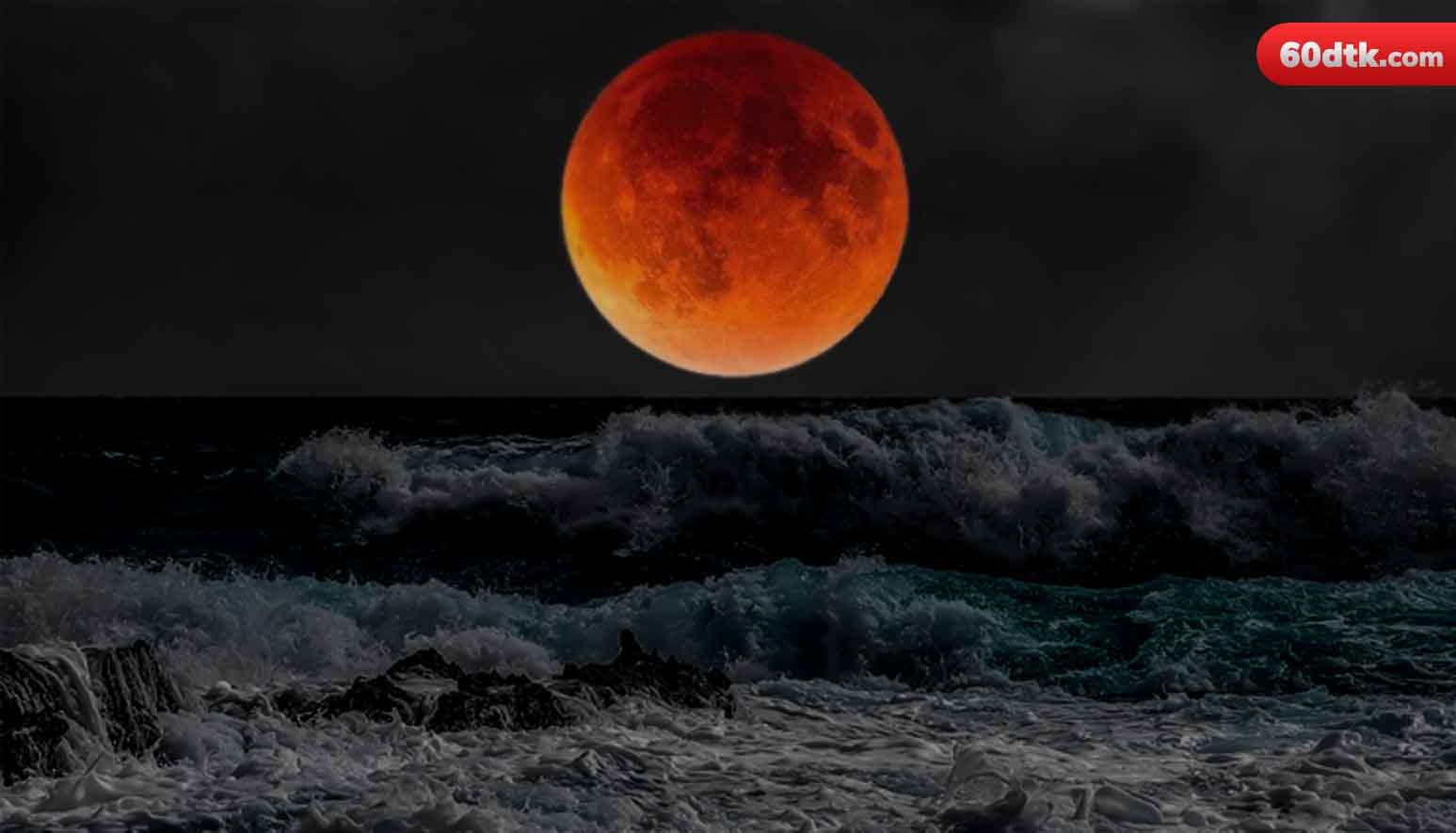 ilustrasi gerhana bulan