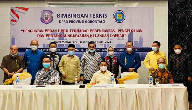 Gelar Bimbingan Teknis, DPRD Provinsi Gorontalo Gandeng Universitas Budi Luhur