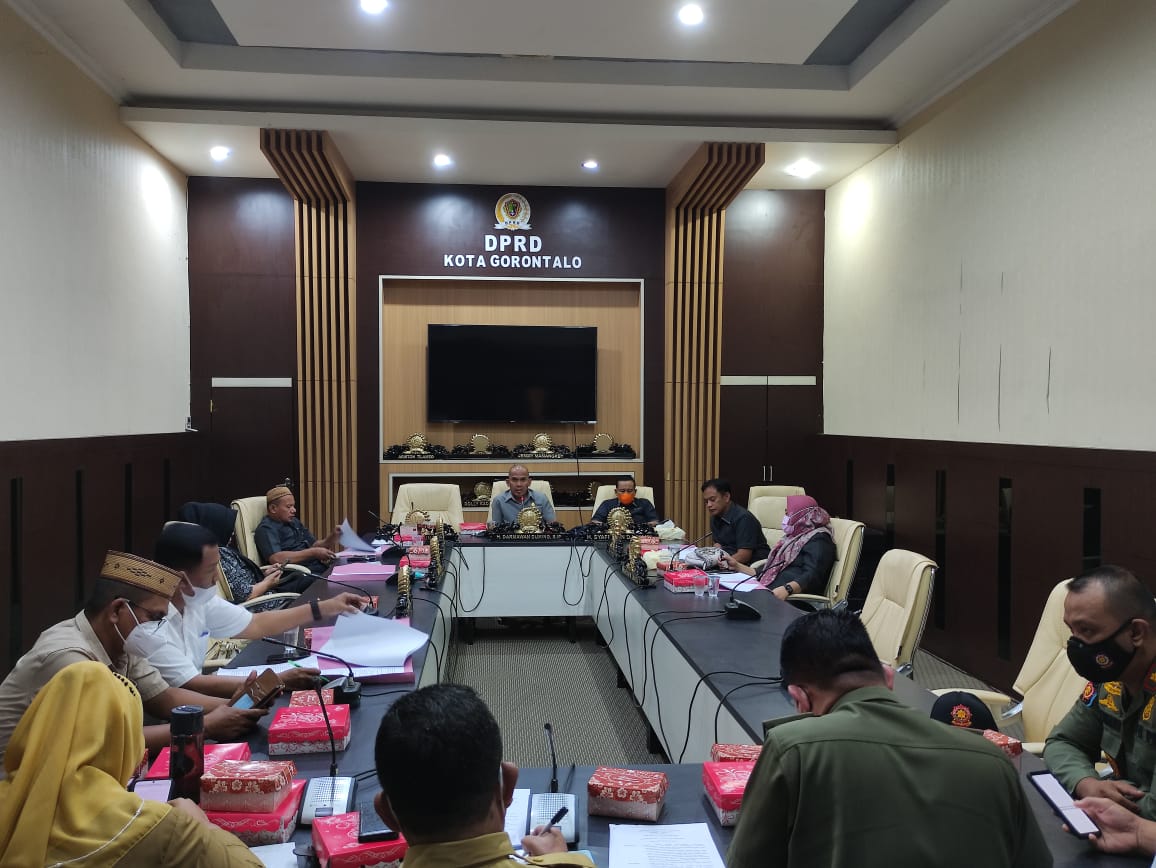 DPRD Kota Gorontalo Sepakat Bahas Ranperda PPNS