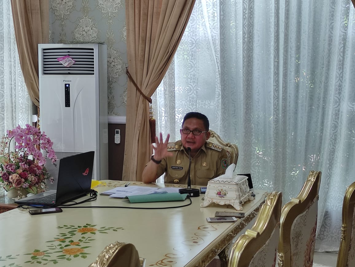 Realisasi Anggaran Tahun 2021 Turun, Marten Ingatkan OPD