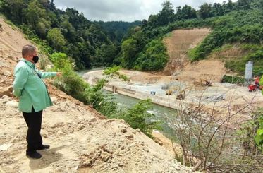 Pembangunan PLTMH Bone Bolangi sudah 47 persen