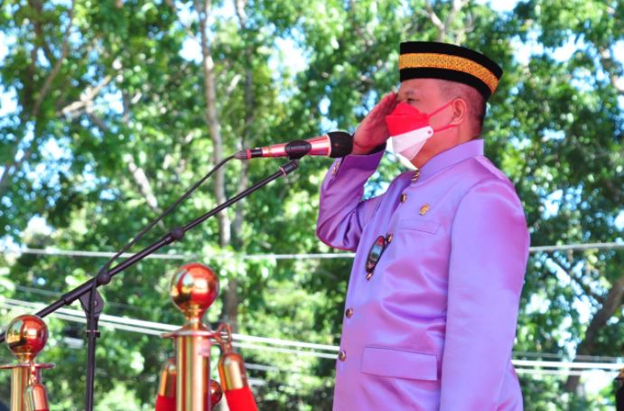 Idris Rahim jadi Inspektur Upacara HUT RI ke – 76 Tingkat Provinsi Gorontalo
