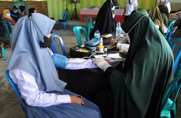 Sebanyak 108 Pelajar Usia 12 – 18 Tahun di Lopo akan divaksin Covid-19