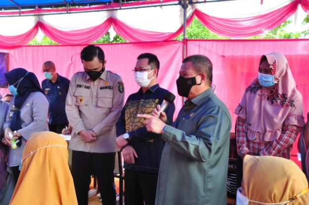 Vaksinasi di Kota Gorontalo didorong Tuntas Bulan depan