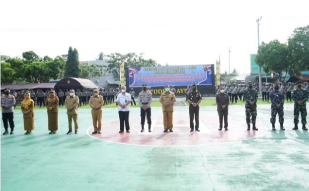 Operasi Patuh Otanaha 2021, 260 Personil disiagakan