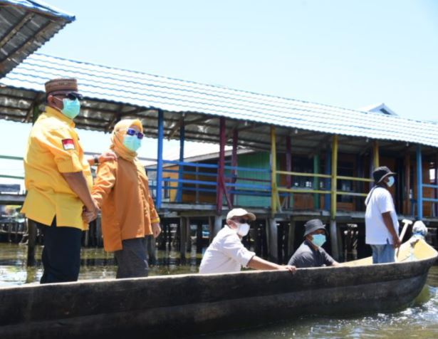 Siswa Torosiaje Kesulitan Akses Transportasi, Gubernur janjikan Perahu Mesin