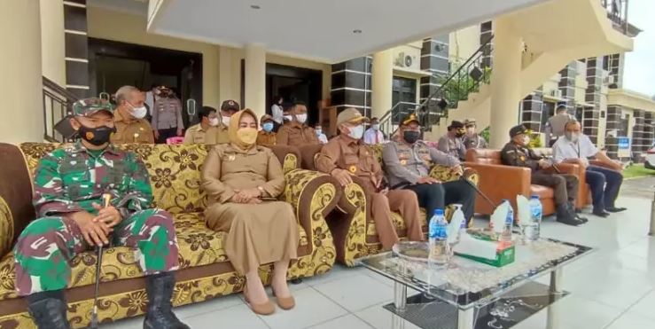 Bupati Pohuwato Hadiri Gelar Apel Pasukan jelang Operasi Patuh Otanaha 2021