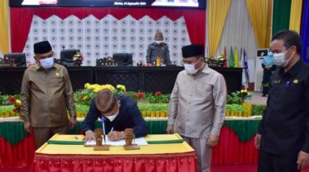Ranperda Perubahan APBD 2021 Pohuwato disetujui DPRD