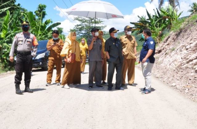 Pengerjaan Ruas Jalan di Desa Lito Capai 65 Persen