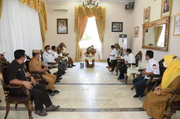 Bahas Persiapan Pemilu 2024, KPU Provinsi Gorontalo temui Gubernur