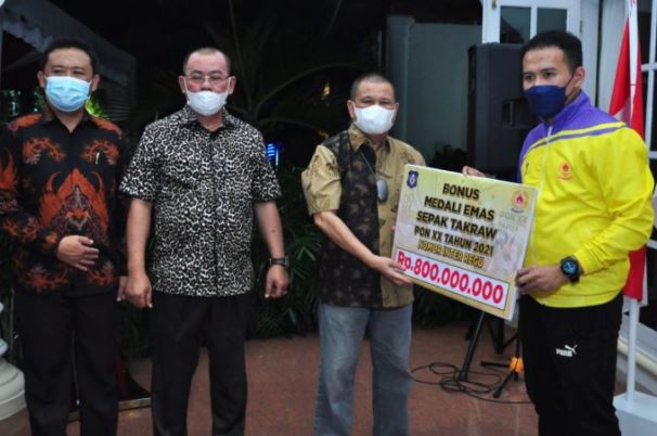 Atlet Gorontalo di PON XX Papua terima Bonus dan Pemerintah Provinsi
