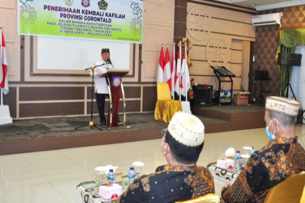 Kafilah STQH Harumkan Gorontalo di Tingkat Nasional