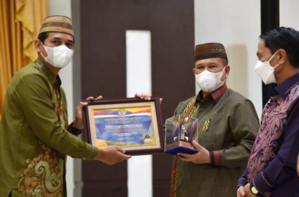 Gorontalo Kembali terima Penghargaan Opini WTP