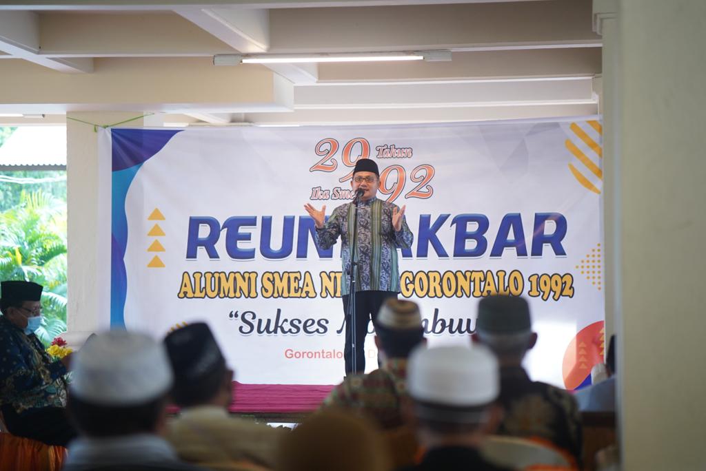 Alumni SMEA Kota Gorontalo diminta Berkontribusi untuk Kemajuan Almamater