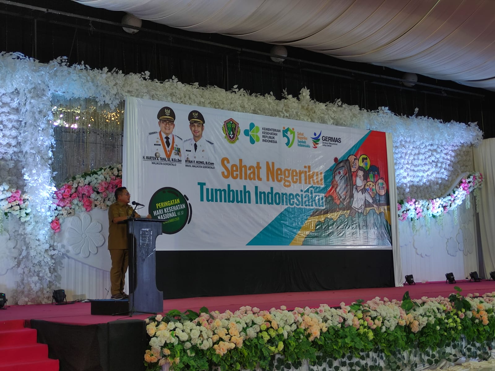 Momentum Peringatan HKN Ke - 57, Marten Jadikan Penyemangat Lawan COVID-19