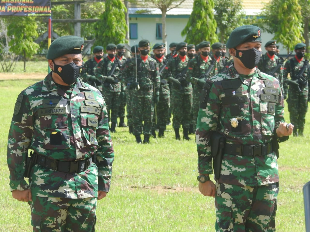 Dandim 1314 Gorontalo Utara Hadiri Sertijab Danyon 715 Motuliato