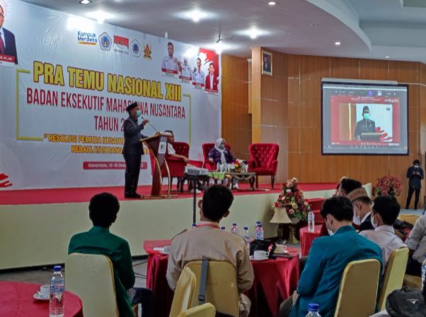 Darda Daraba Apresiasi Badan Eksekutif Mahasiswa UNG